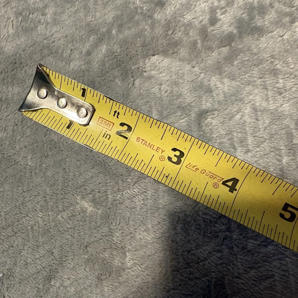 Vintage Stanley Powerlock II 25' Tape Measure 33-425 Chrome Made in USA 1
